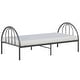 preview thumbnail 15 of 22, BK Furniture Brooklyn Metal Twin Bed Earl Grey