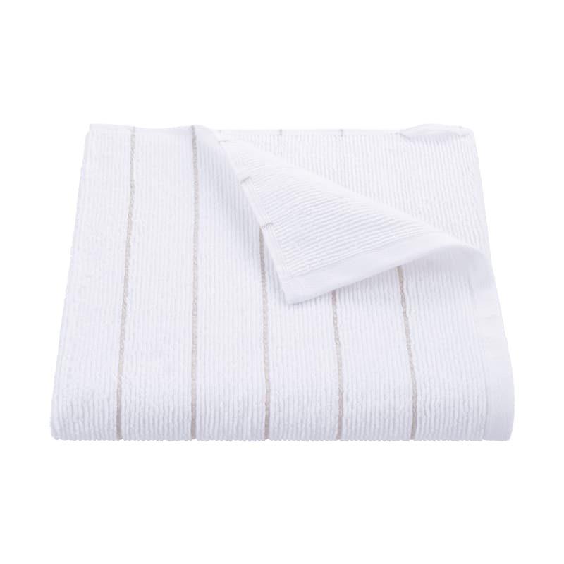 Martex Slub Stripe Blue Bath Towel