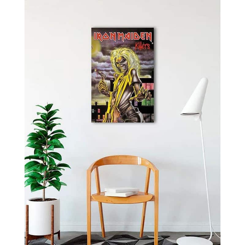 Iron Maiden Killers Art Poster - 24 x 36 Inch