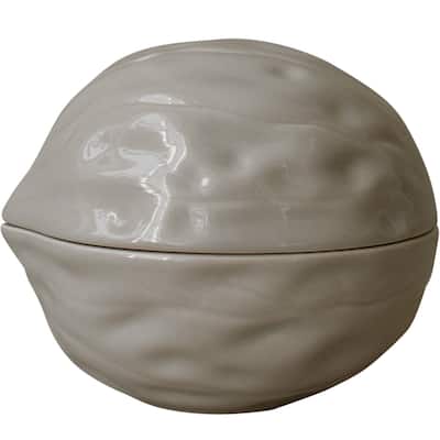 Walnut shiny mole bowl