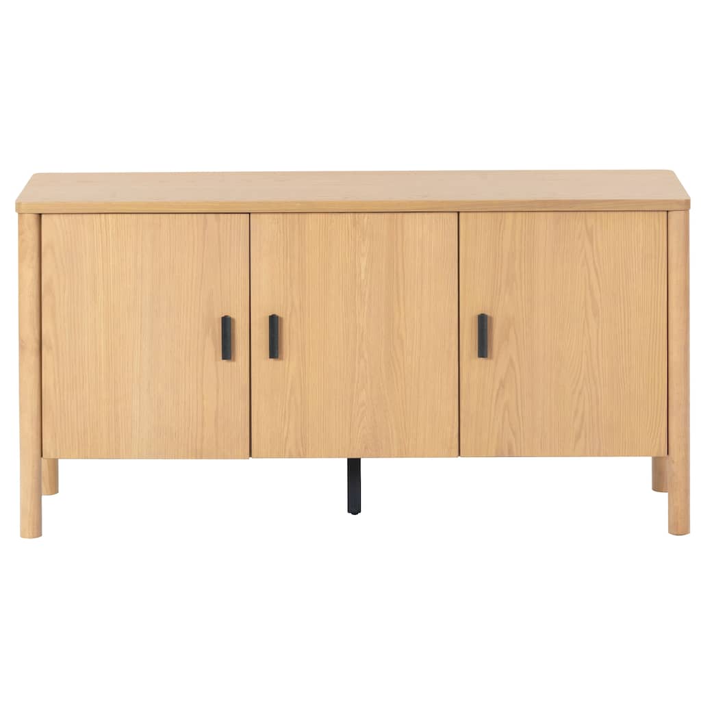 SAFAVIEH Couture Jaylessa Wood 3 Door Sideboard - 58"W x 18"D x 30"H