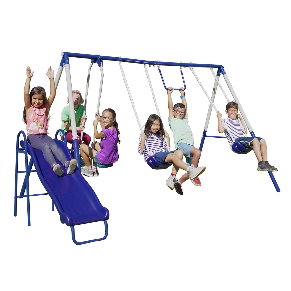 Buy Metal Swing Sets Online at Overstock | Our Best Outdoor ...