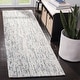 preview thumbnail 172 of 191, SAFAVIEH Handmade Abstract Lottie Modern Wool Rug 2'3" x 10' Runner - Blue/Charcoal