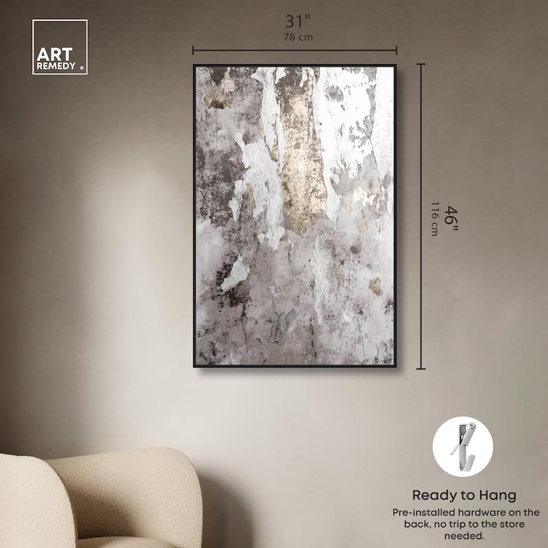 Rusted Echo I Canvas by Art Remedy