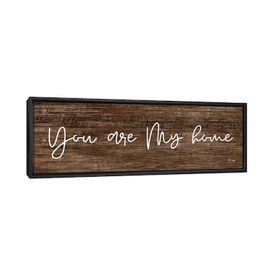 iCanvas "You Are My Home" by Jaxn Blvd. Framed