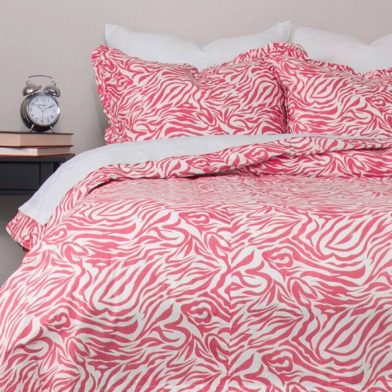 Sia Hot Pink Duvet Cover