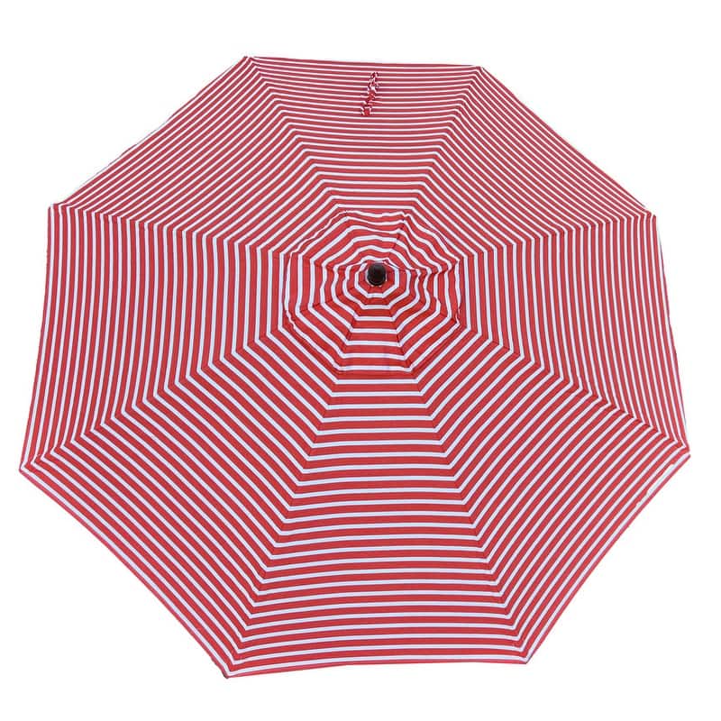 Tropishade 7.5' Market Umbrella with Sunbrella 58031 Shore Flame