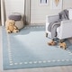 preview thumbnail 3 of 46, SAFAVIEH Handmade Kids Armanda Wool Rug 3' x 5' - Blue/Ivory - Rectangle