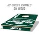 preview thumbnail 3 of 5, New York Jets NFL Tailgate Cornhole Board Set