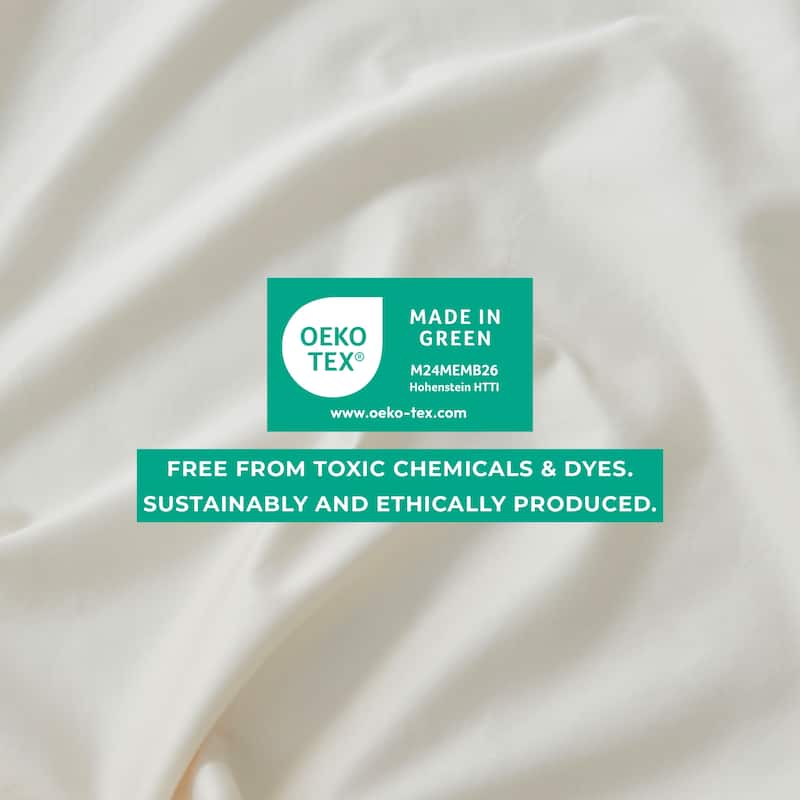Linery & Co. 100% Cotton Sateen Sheet Set