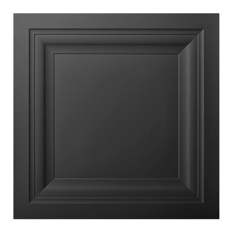 Art3d PVC Drop Ceiling Tile 3D Wall Paneling,12 Pack Cover 48Sq.Ft.