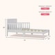 preview thumbnail 2 of 4, Dream On Me Brookside Toddler bed