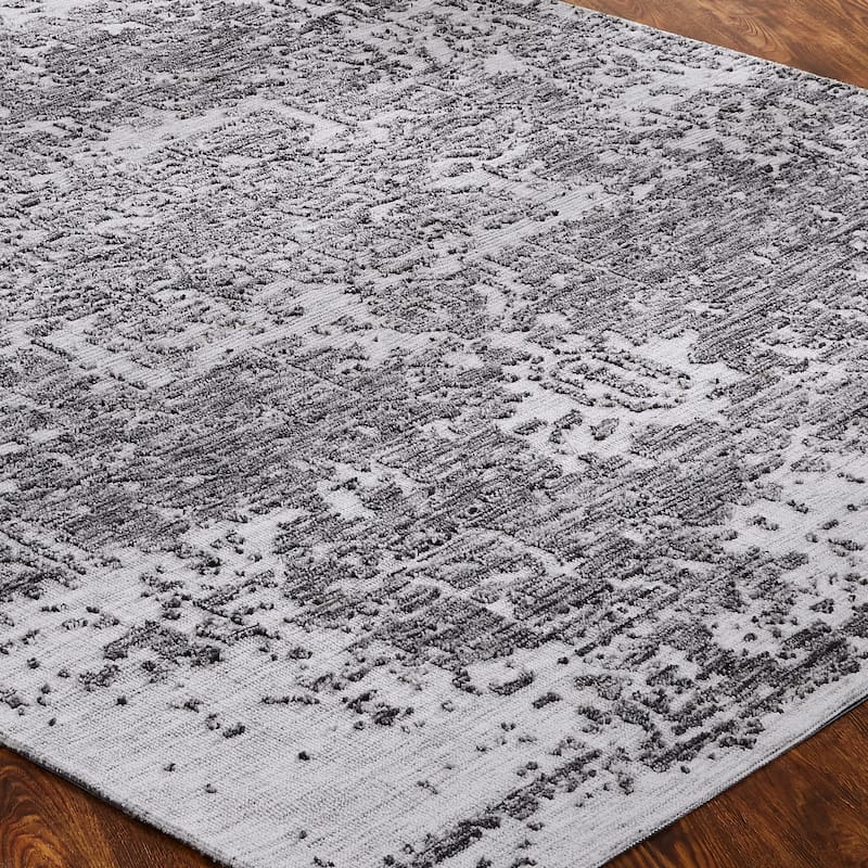 Abstract Oriental Area Rug