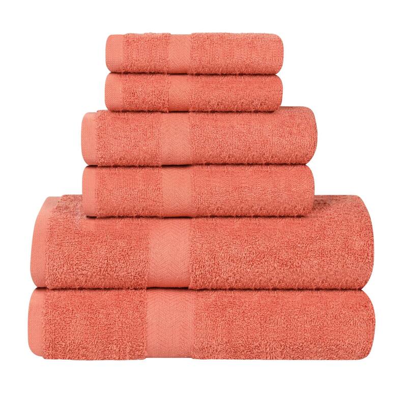Superior Franklin Cotton Lightweight 6-Piece Assorted Towel Set