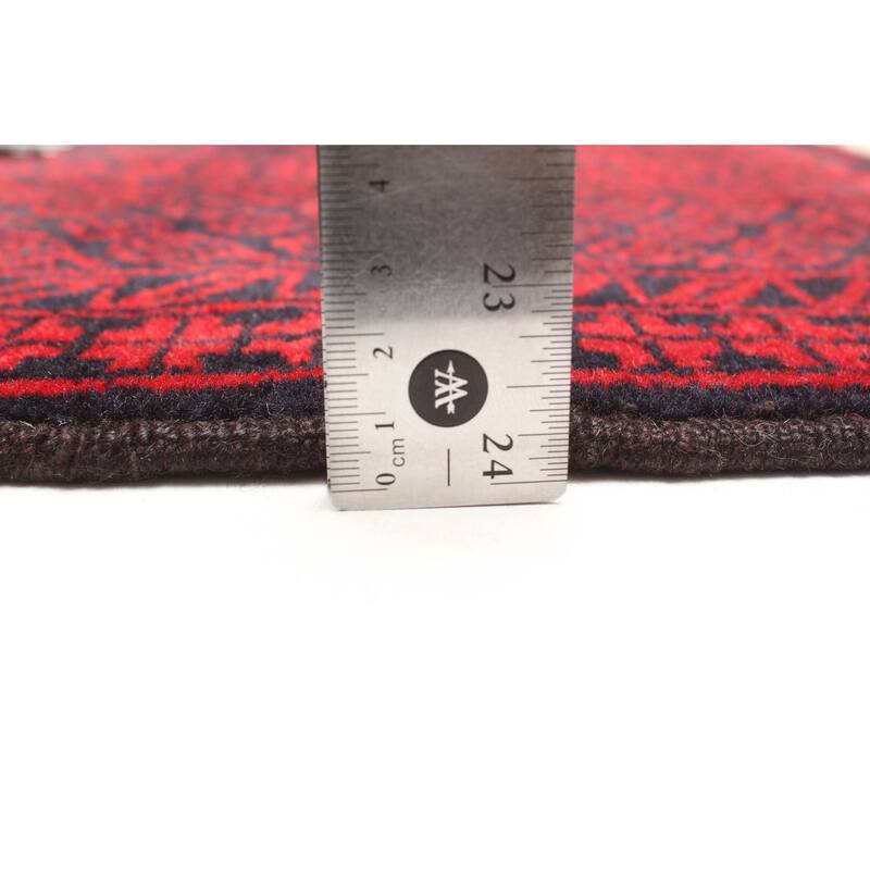 ECARPETGALLERY Hand-knotted Teimani Black Wool Rug - 2'11 x 4'9