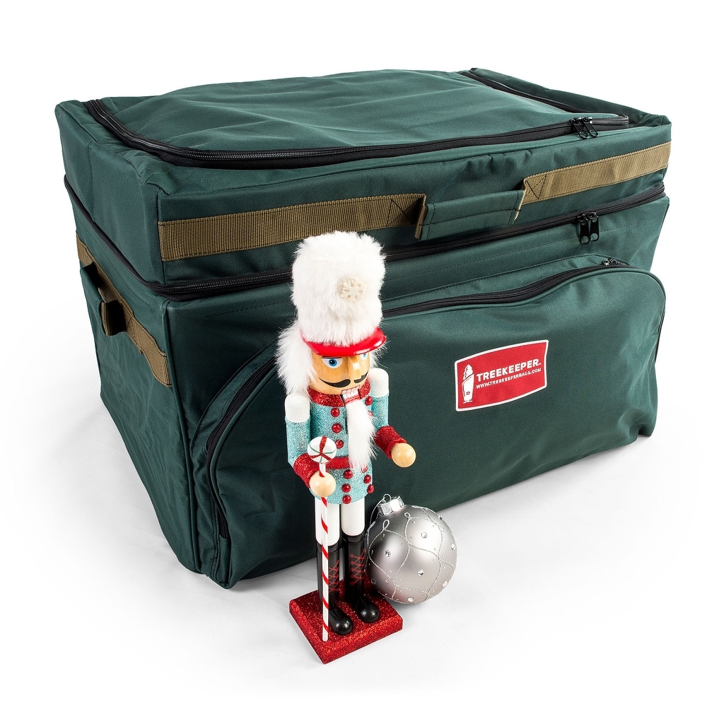  Super Rigid 2-in-1 Christmas Bauble Storage Box & Xmas