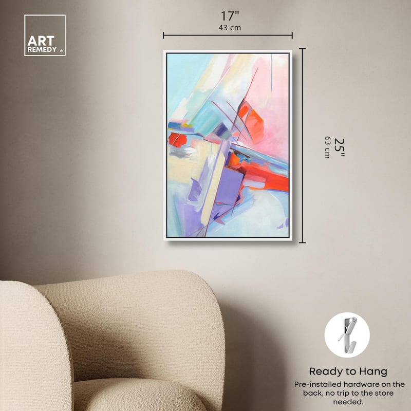 Give Joy II Canvas by Art Remedy