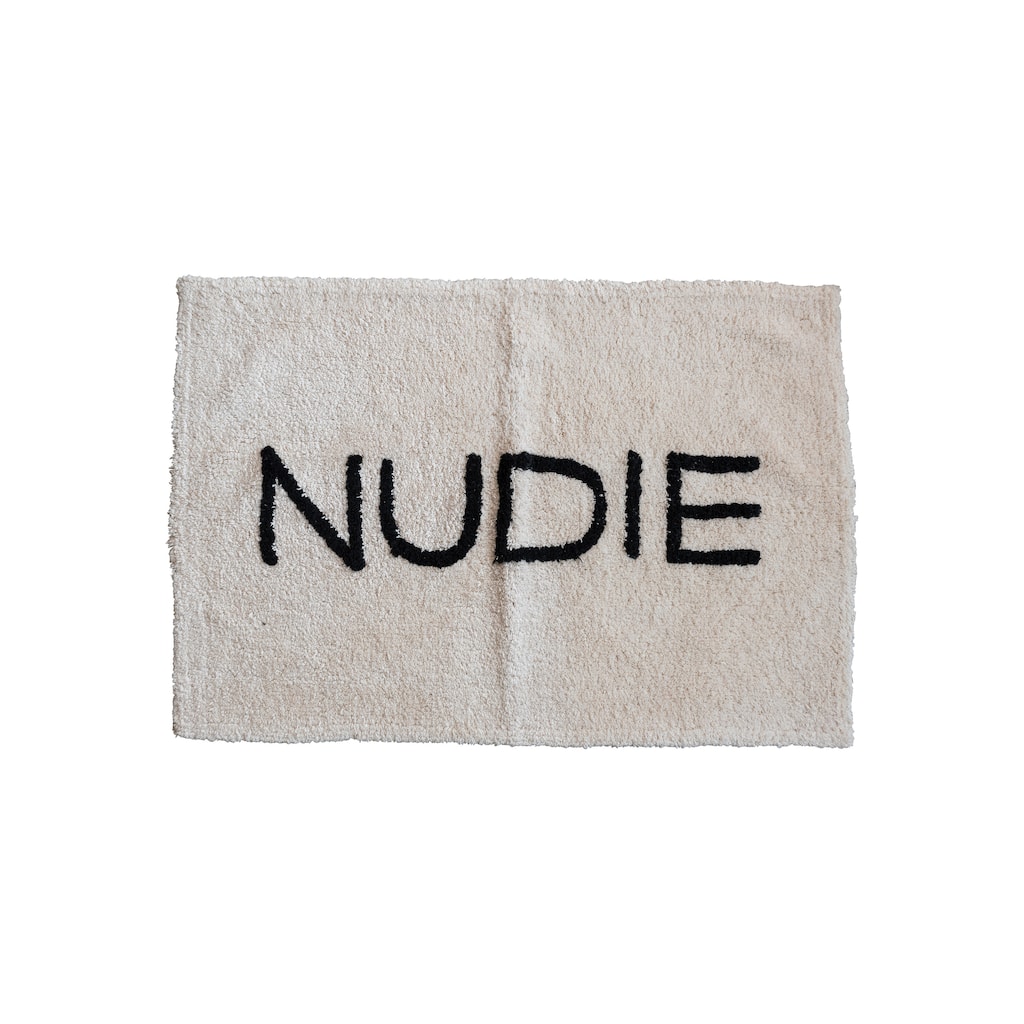 Cotton Tufted Bath Mat "Nudie" - 40.0"L x 27.0"W x 0.5"H