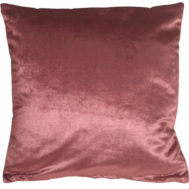 Milano 20x20 Throw Pillow with Polyfill Insert, Rose