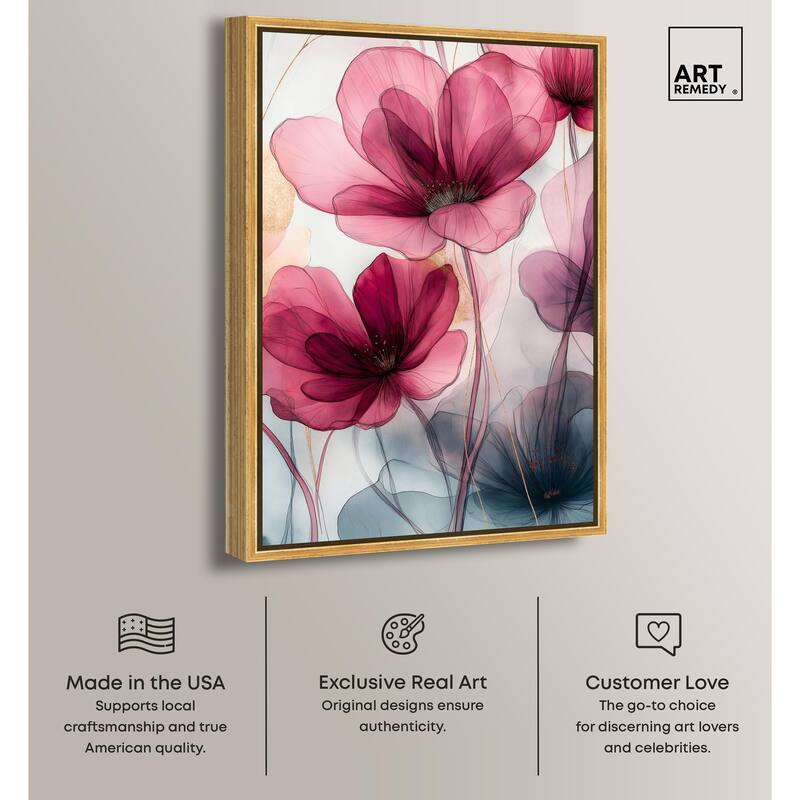 Filigree Flora II Canvas by Art Remedy