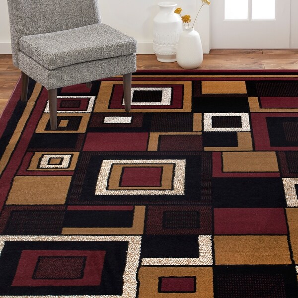 Home Dynamix Premium Nikola Contemporary Geometric Area Rug. Opens flyout.