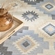 preview thumbnail 11 of 22, Nourison Copenhagen Flatwoven Wool Indoor only Geometric Area Rug