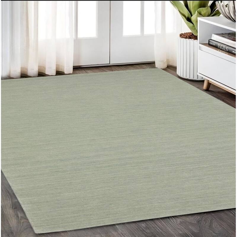 HomeRoots Solid Color Casual Rectangle Area Rug - 95.67 in. x 59.84 in.  x 0.59 in.