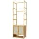 preview thumbnail 7 of 12, Bamboo Garment Rack with Clothes Rail Storage Organiser Freestanding - 21" x 13" x 66"