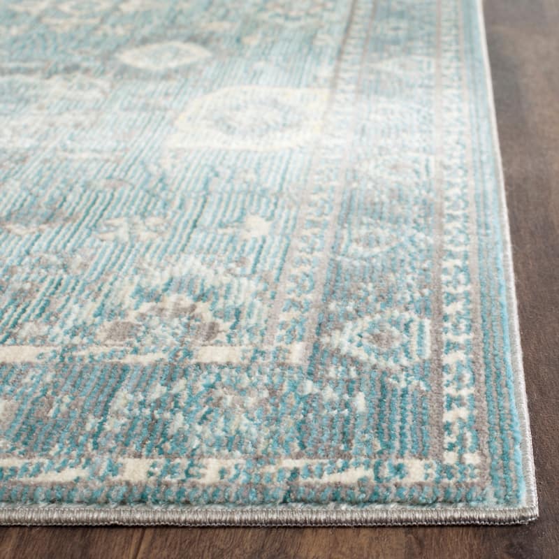 SAFAVIEH Valencia Cidalia Distressed Vintage Boho Oriental Polyester Rug