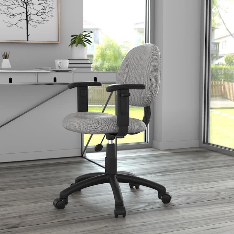 Boss Deluxe Posture Chair with Adjustable Arms