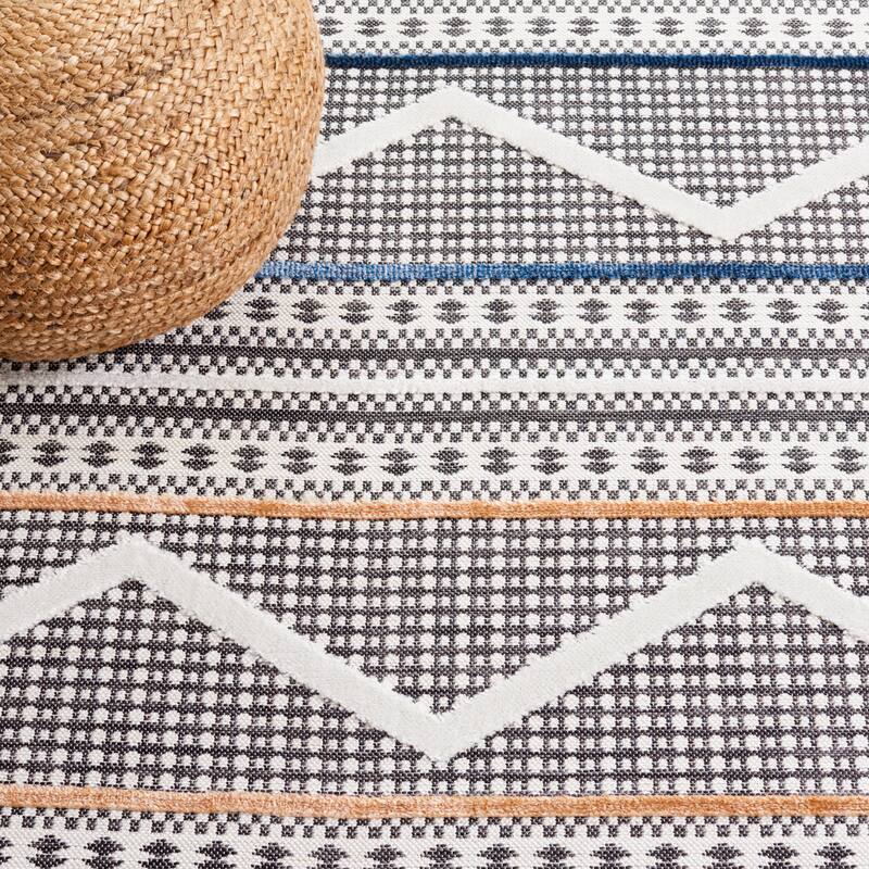 SAFAVIEH Cabana Keiu Boho Waterproof Patio Backyard Rug