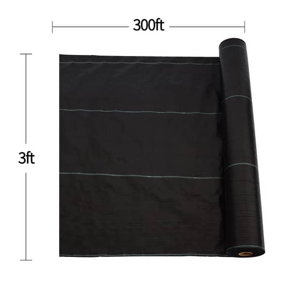 Dual-Layer Heavy-Duty Landscape Fabric for Orchard Weed Control - Bed ...