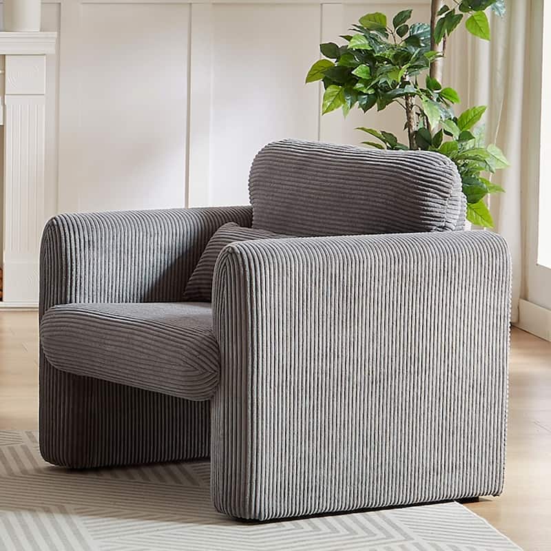 Lounge Chairs Single Sofa with Support Pillow