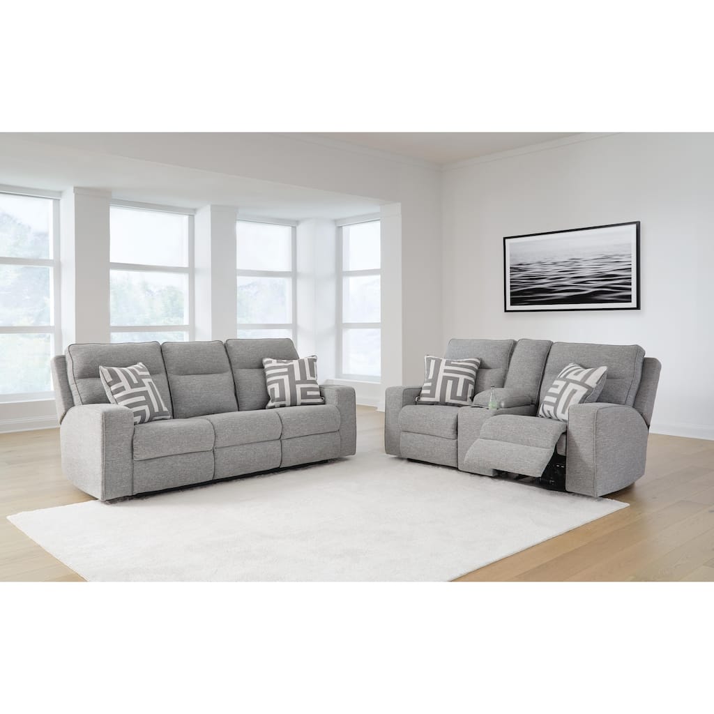 Signature Design by Ashley Biscoe Gray 2-Piece Upholstery Package - 88" W x 43" D x 42" H