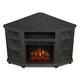 Lynette 56.26" Media Electric Fireplace Gray by Real Flame