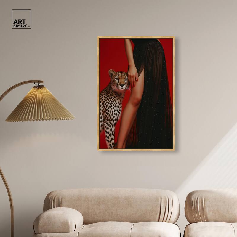 Wild at Heart Canvas by Art Remedy