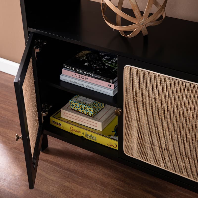 SEI Furniture Carondale Bookcase/Storage Shelf