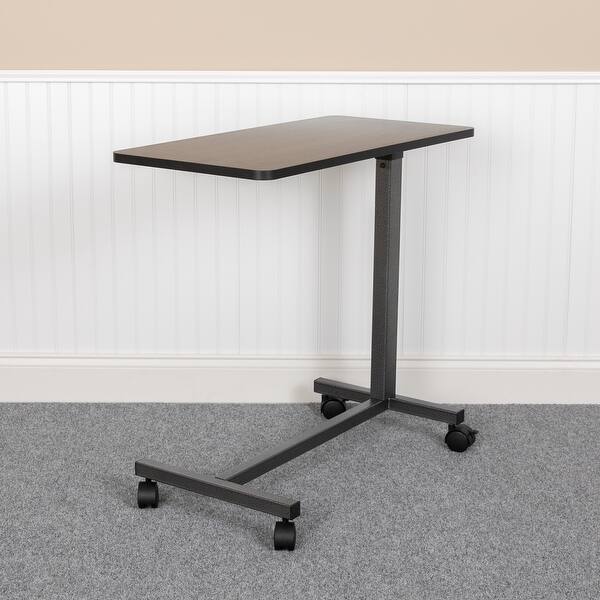 Shop Adjustable Overbed Table With Wheels For Home And Hospital Rolling Bedside Table On Sale Overstock 30267821