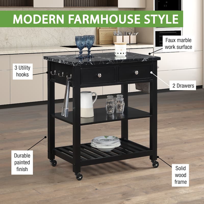 Litchfield Kitchen Cart