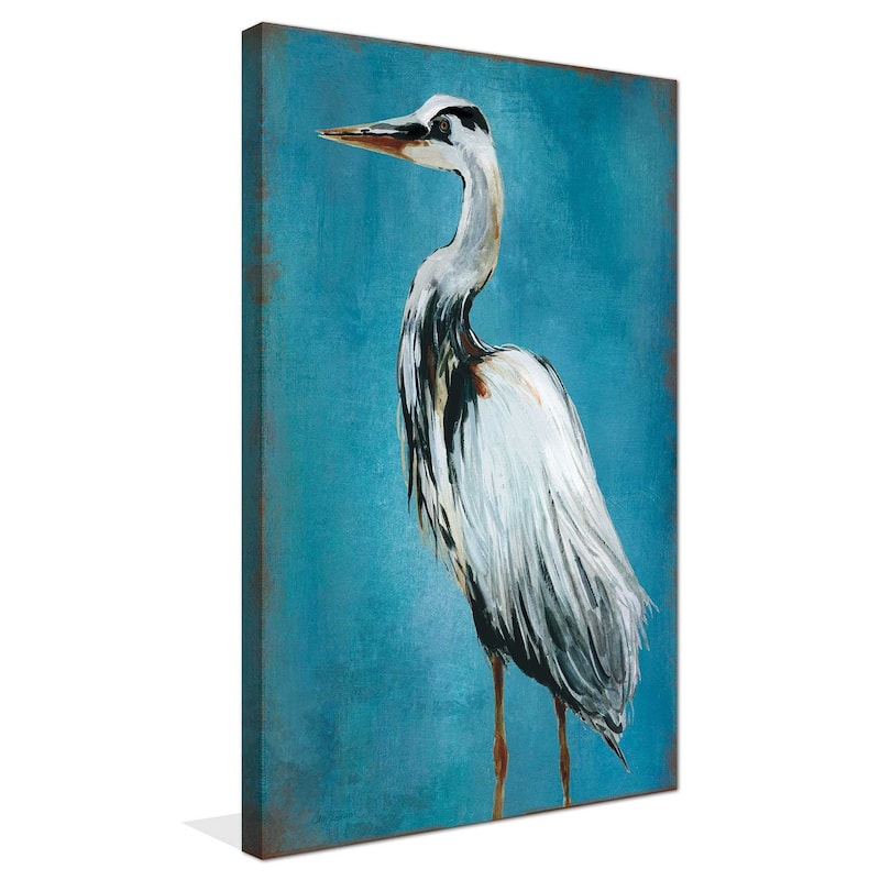 "Great Blue Heron II" by Carol Robinson Print on Canvas