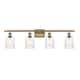 Option Brushed Brass / Clear
