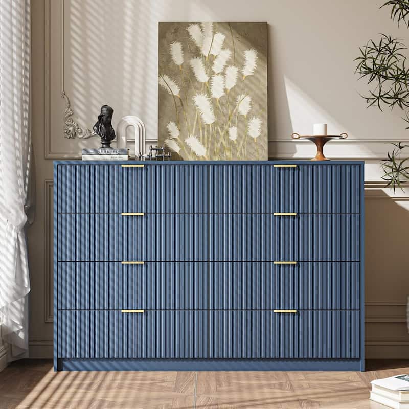 8-Drawer Double Dresser for Bedroom