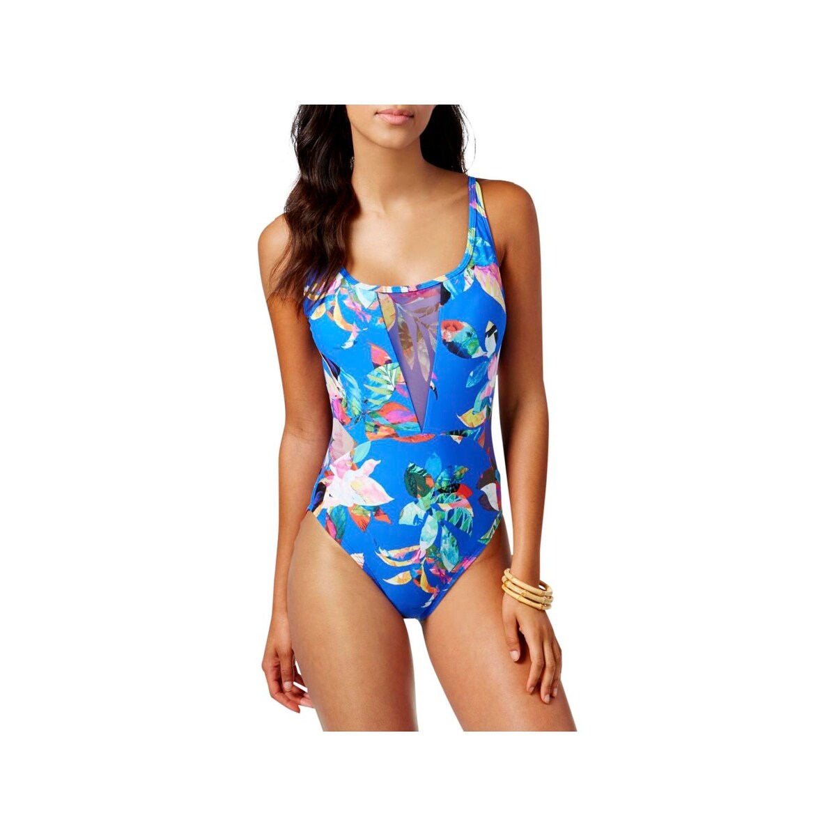 la blanca floral one piece