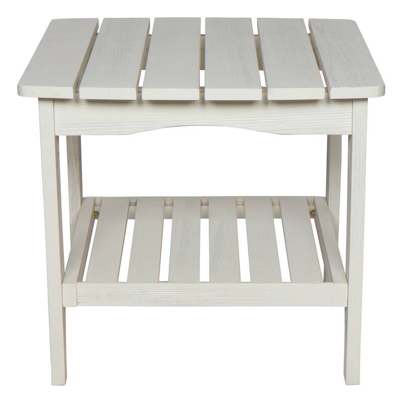 Laguna 24" Weather Resistant Wood Rectangular Table
