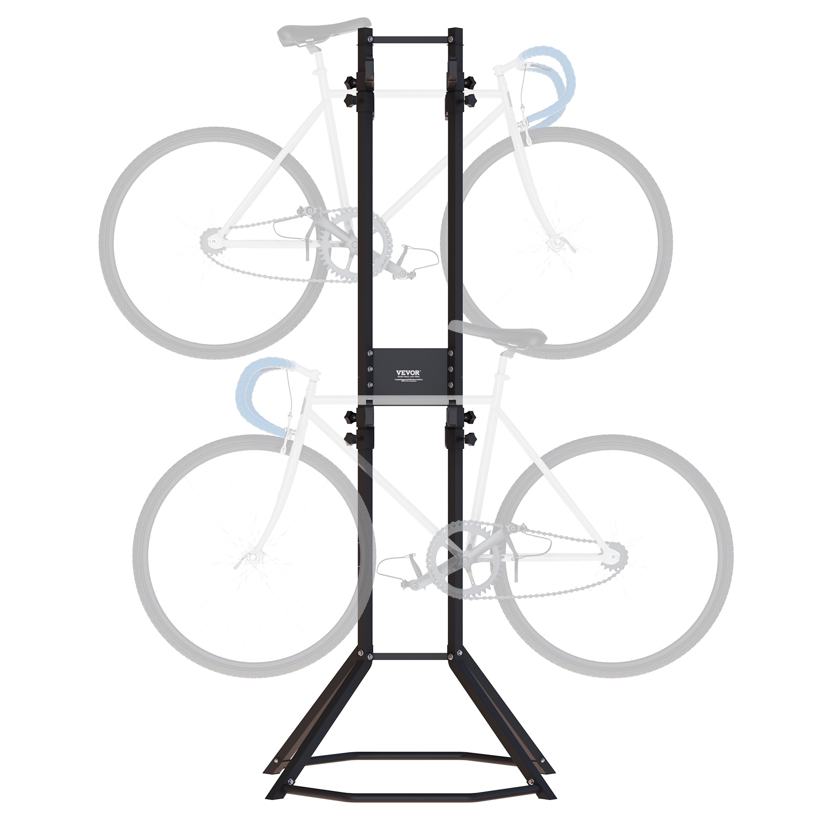VEVOR Storage Rack Free Standing Gravity Wall Vertical Bike Rack for Garage Living Room Shed