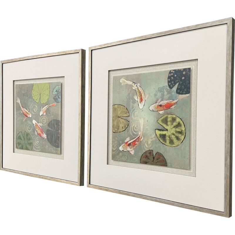 Paragon Floating Motion Framed Art - Set of 2