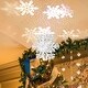 preview thumbnail 10 of 16, Yescom Christmas Tree Topper Star, 3D Snowflake Rotating Projector, LED Lights, Golden Star Xmas Décor - One-size