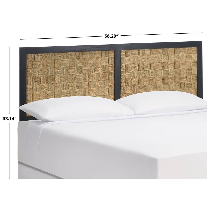 SAFAVIEH Home Halvor Natural Rattan Headboard