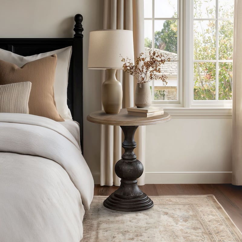 Madison Park Hemlock Accent Table - Natural