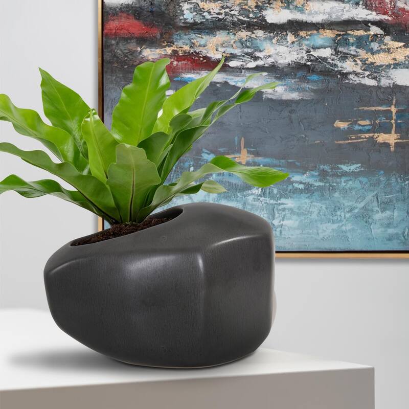 Gray Alamo Vase- Medium